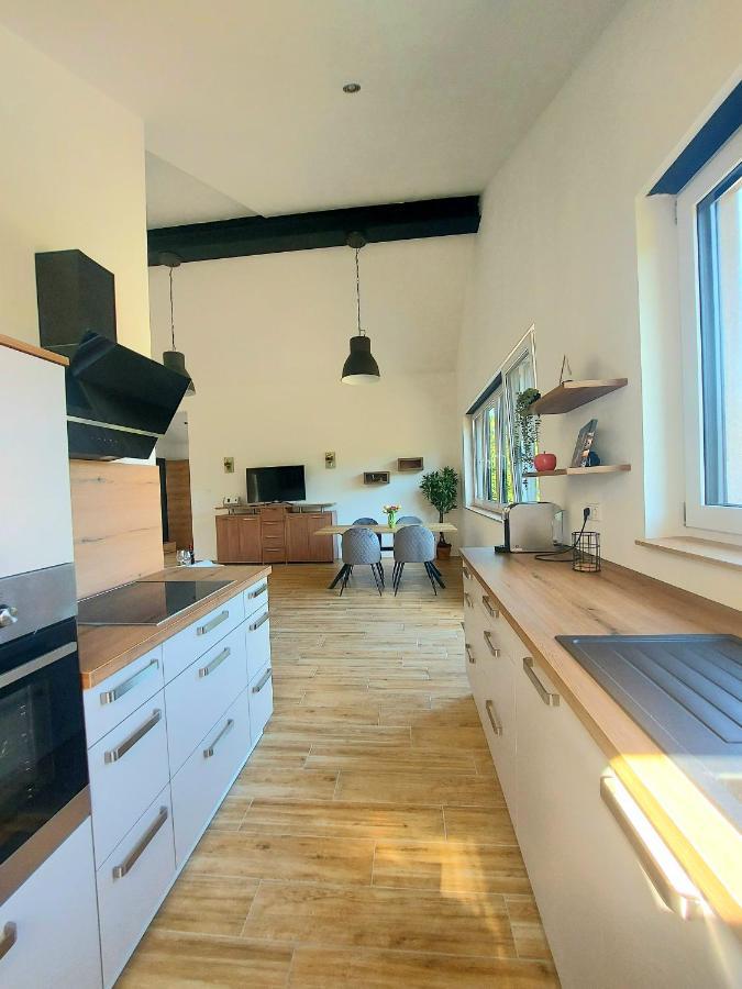 Ferienwohnung Waldliebe ホンブルク エクステリア 写真